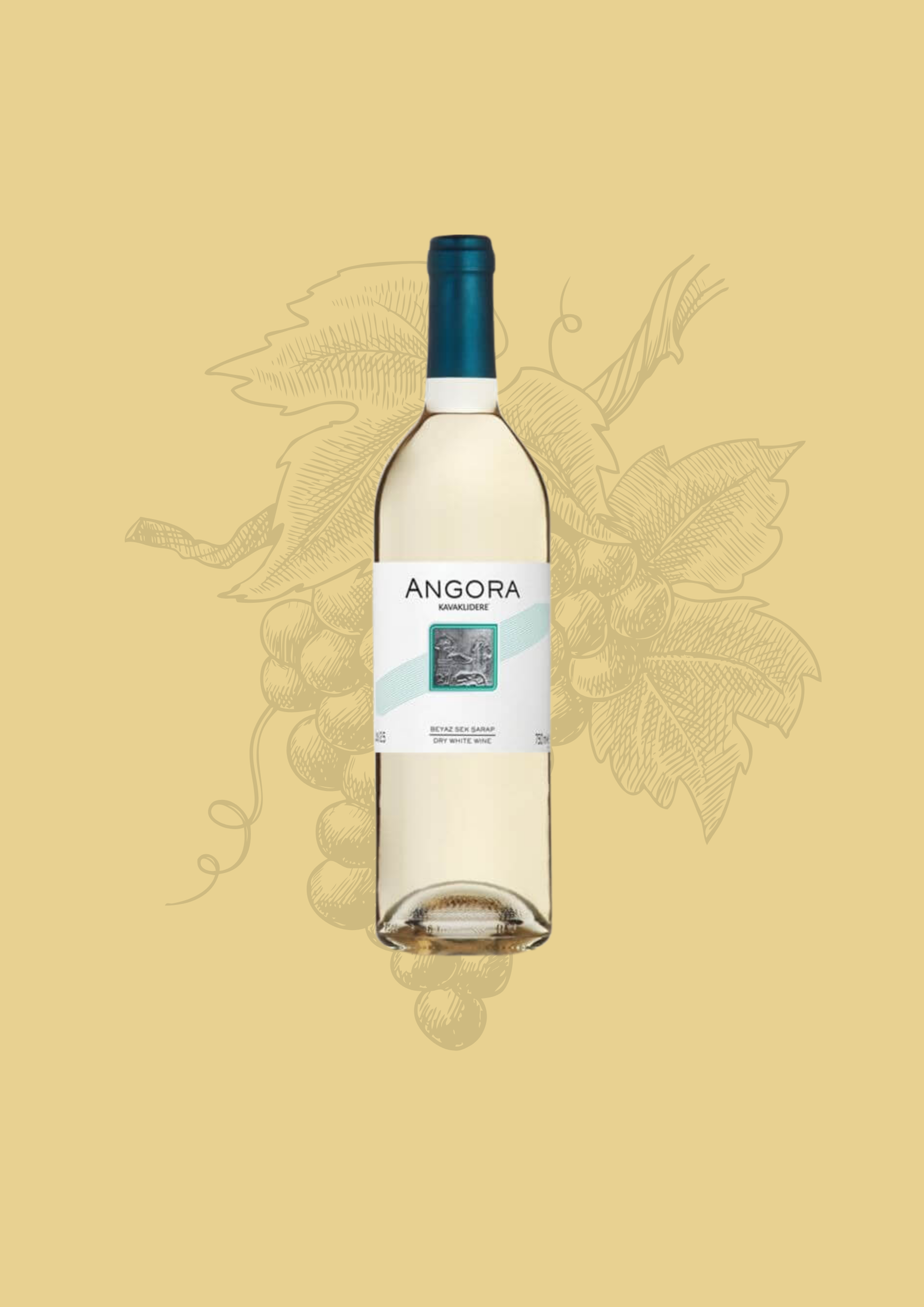 ANGORA BEYAZ SEK ŞARAP 187ML